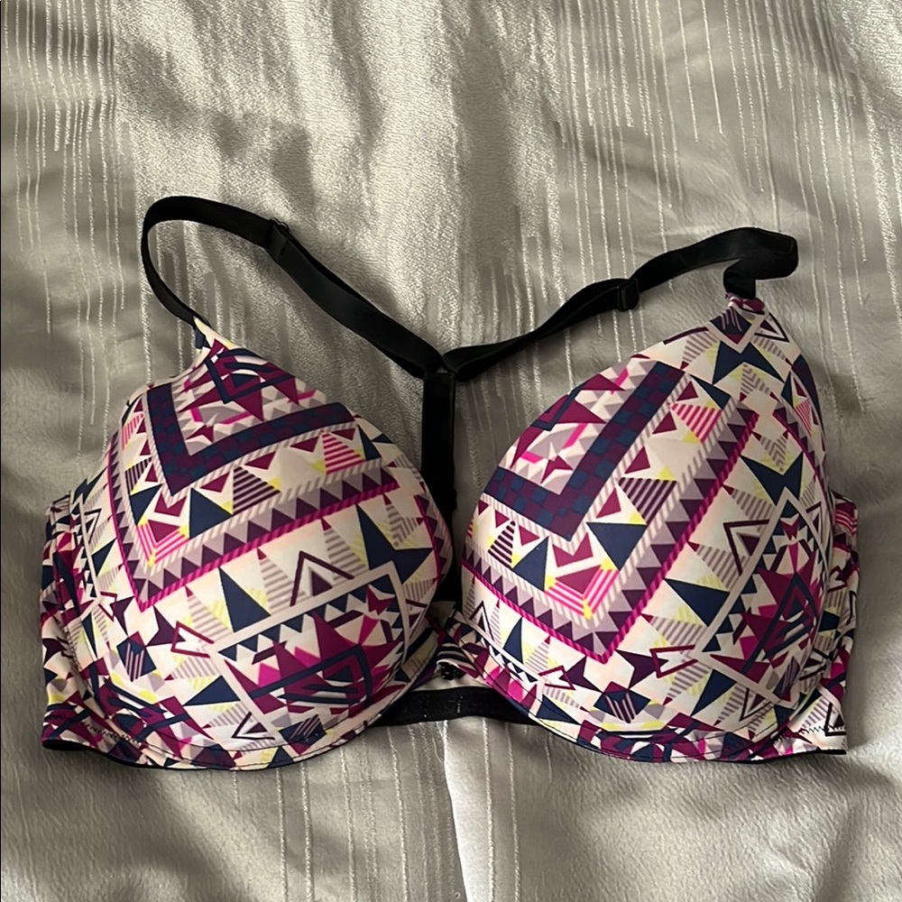 Geometric Print Women's Bra